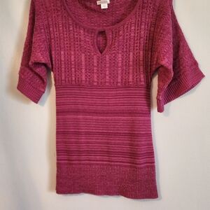 Xhilaration Fuchsia Knit Top
